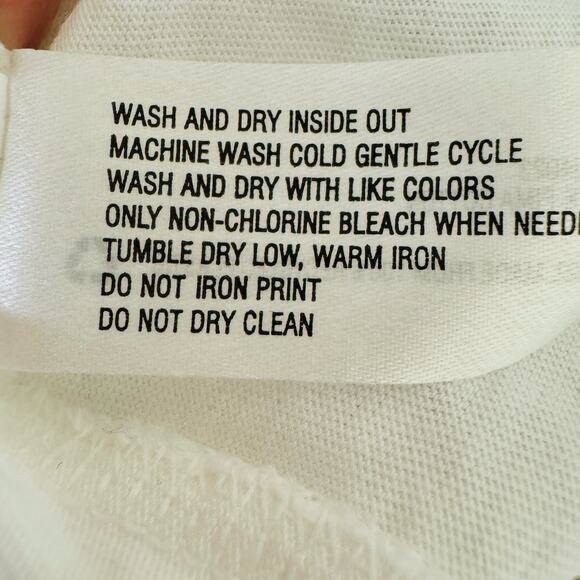 GAP The Essential V Neck Pima Cotton Optic White Versatile Tee Shirt Size Small - Picture 3 of 5